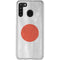Japanese Flag Distressed Galaxy A21 Clear Case